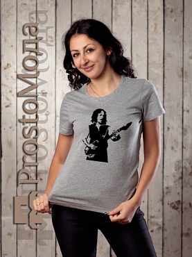 Женская футболка с Kirk Hammett (Metallica)
