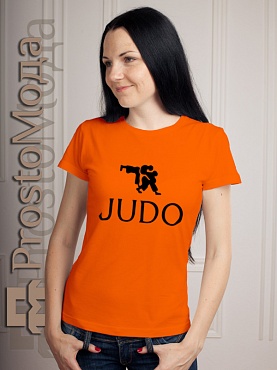 Женская футболка Judo