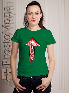 Женская футболка 30 Seconds to Mars (стрела)
