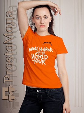 Женская футболка Metallica - World Tour