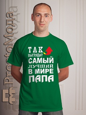 Футболка Так выглядит лучший в мире папа