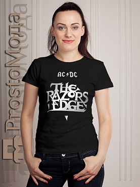 Женская футболка AC/DC - The Razor’s Edge