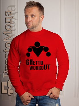 Кофта Ghetto workout Logo