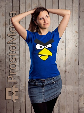Женская футболка Angry Birds