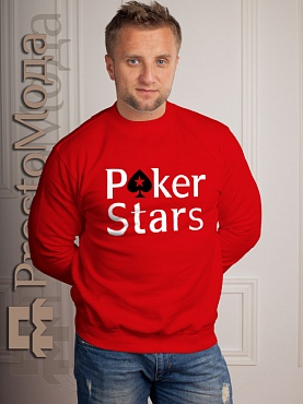 Кофта Poker Stars logo