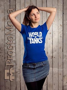 Женская футболка Мир Танков