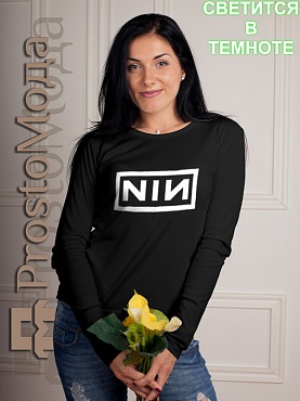 Женская футболка LSL NIN