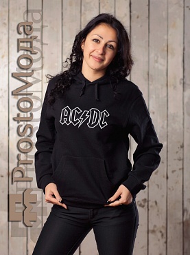 Толстовка с логотипом AC/DC