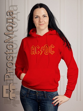 Женская толстовка AC/DC logo