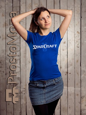 Женская футболка Starcraft 2