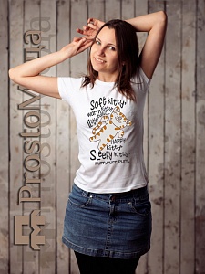 Женская футболка с песенкой Шелдона