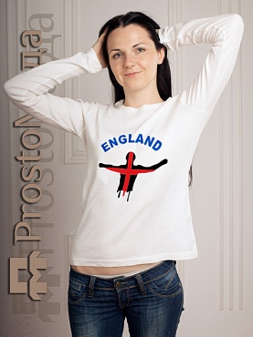 Женский лонгслив England