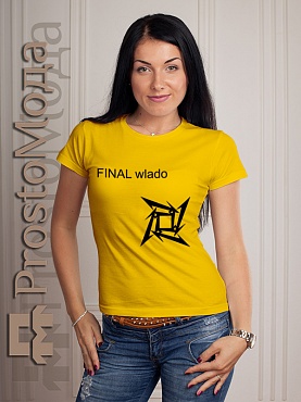 Женская футболка Metallica - Final Wlado