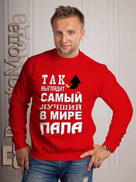 Кофта Лучший в мире  папа