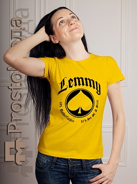 Женская футболка Lemmy