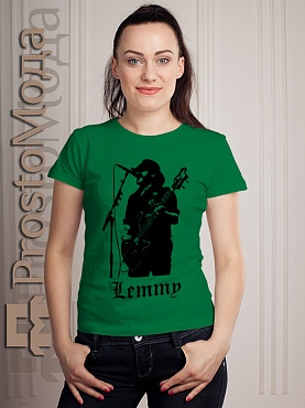 Женская футболка Lemmy 2