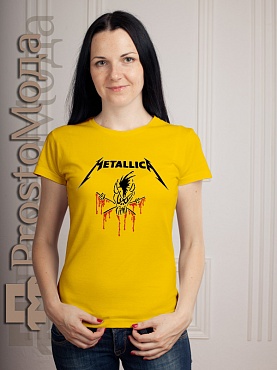 Женская футболка Metallica (Live at Wembley stadium)