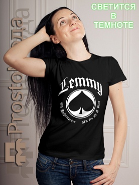 Женская футболка Lemmy
