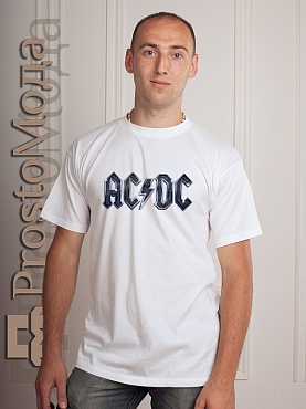 Футболка AC/DC Silver
