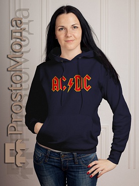 Женская толстовка AC/DC logo