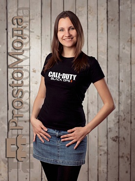 Женская футболка Call of Duty (Black Ops 2)