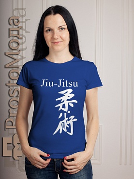 Женская футболка Jiu-Jitsu иероглиф
